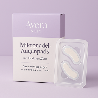 AveraSkin - Hyaluron Mikronadeln Augenpads