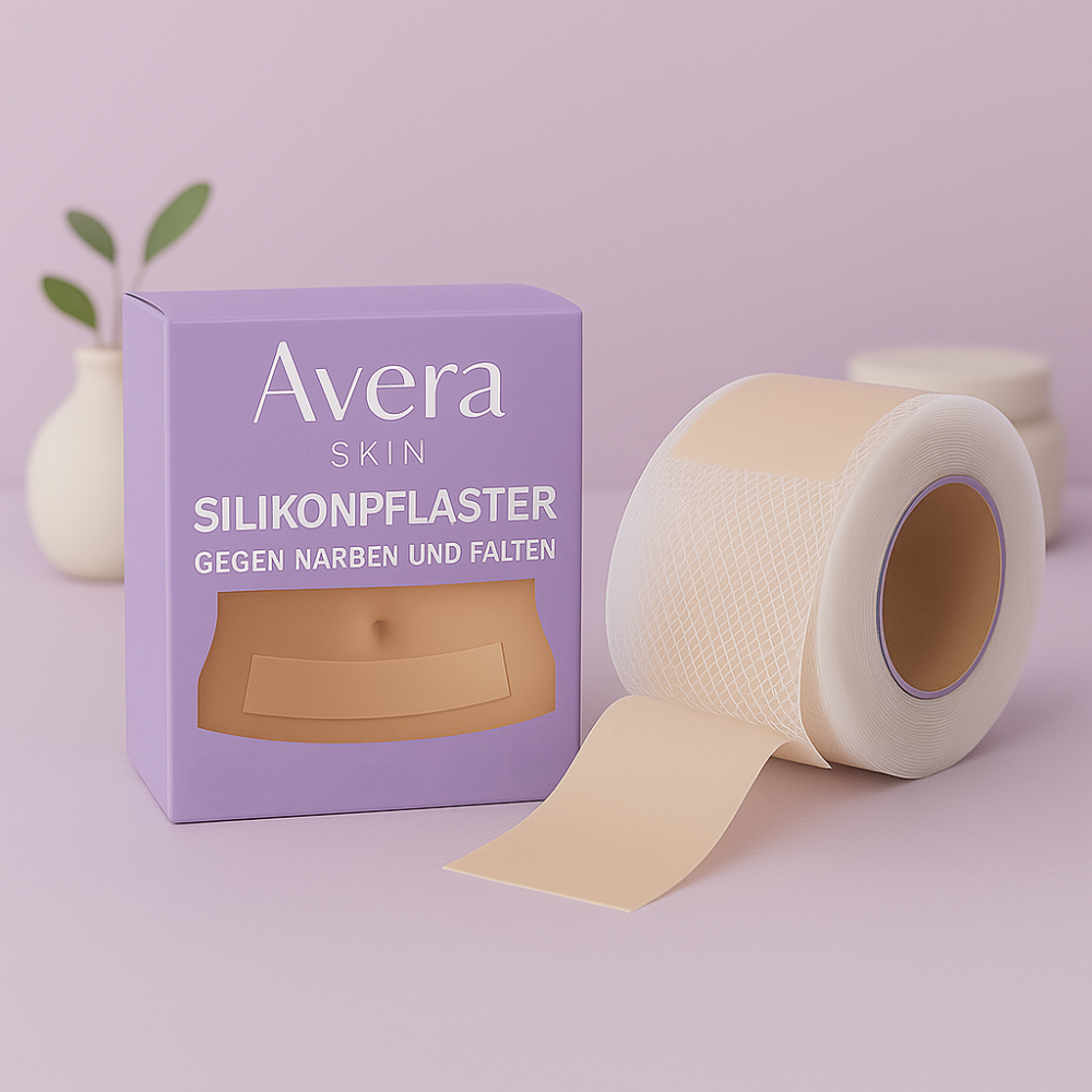 AveraSkin - Silikonpflaster gegen Narben und Falten